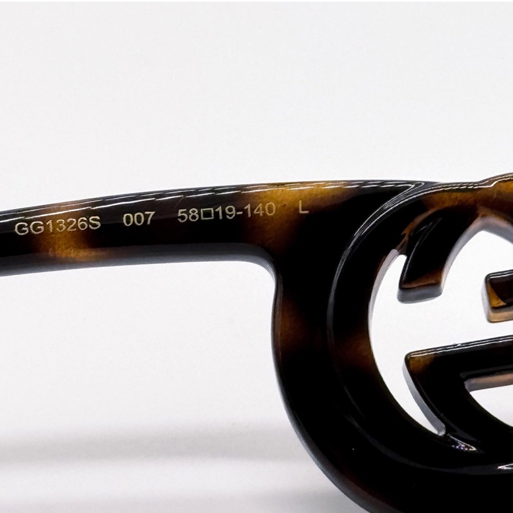 New! GUCCI Sunglasses GG1326S 007, Authentic - Picture 9 of 11